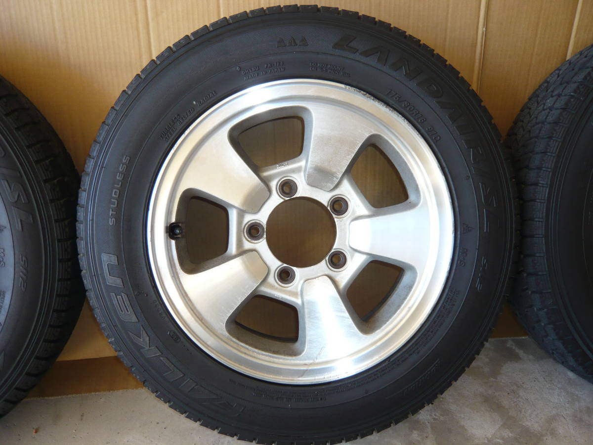 ☆ ジムニー☆ 純正16インチアルミ☆ FALKENスタッドレス付 ☆ 175