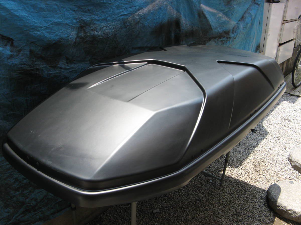 THULE 　Ｘ１　ジェットバック ルーフボックス　ストリームボックス 艶消黒　両開　手渡、西濃着払可