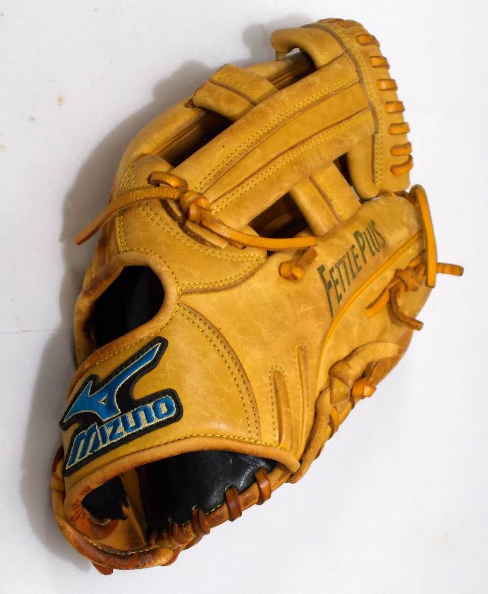 【美品】ミズノ 軟式 グローブ FETTLE PLUS ビューリーグ ミズノ FETTLE Buw - League Plus MIZUNO Mizuno ビューリーグ 少年用