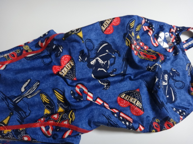 arena（アリーナ）競泳水着 【NUX:初期モデル（低抵抗素材）】 リミック（ハイレッグ）M　極美USED　NVY（DNM）