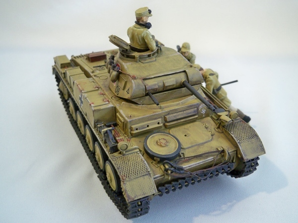 1/35 ドイツⅡ号戦車（第１５機甲師団所属車）タミヤ　完成品　即決時おまけⅡ号戦車もう一台_6