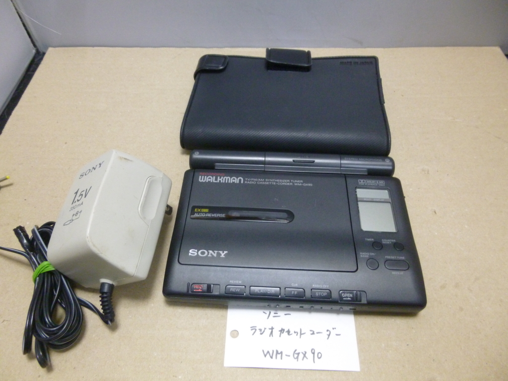 ソニー ウォークマン ラジオカセットコーダー WM-GX90 難あり ソニー