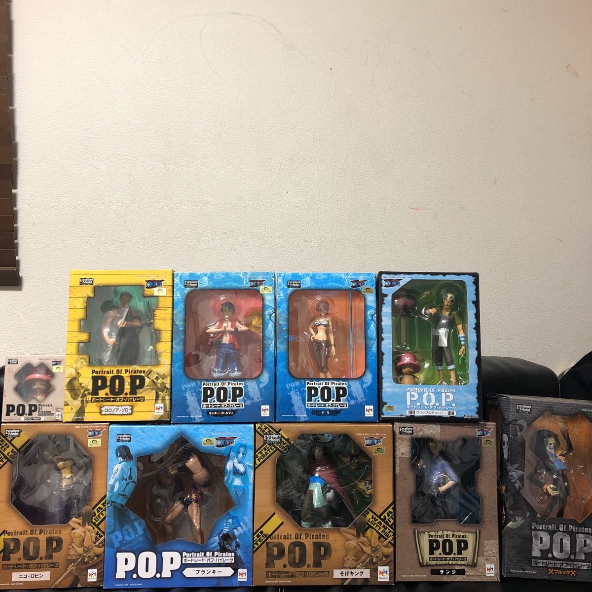 メガハウス ワンピース フィギュア Portrait Of Pirates Pop 初期 麦わら一味 全10種セット Pop O P One Piece 売買されたオークション情報 Yahooの商品情報をアーカイブ公開 オークファン Aucfan Com