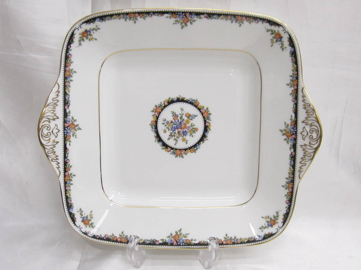 廃盤【WEDGWOOD/ウェッジウッド】OSBORNE/オズボーン/B&Bプレート/ディナープレート/(約)27cm/皿/2枚セット[R]