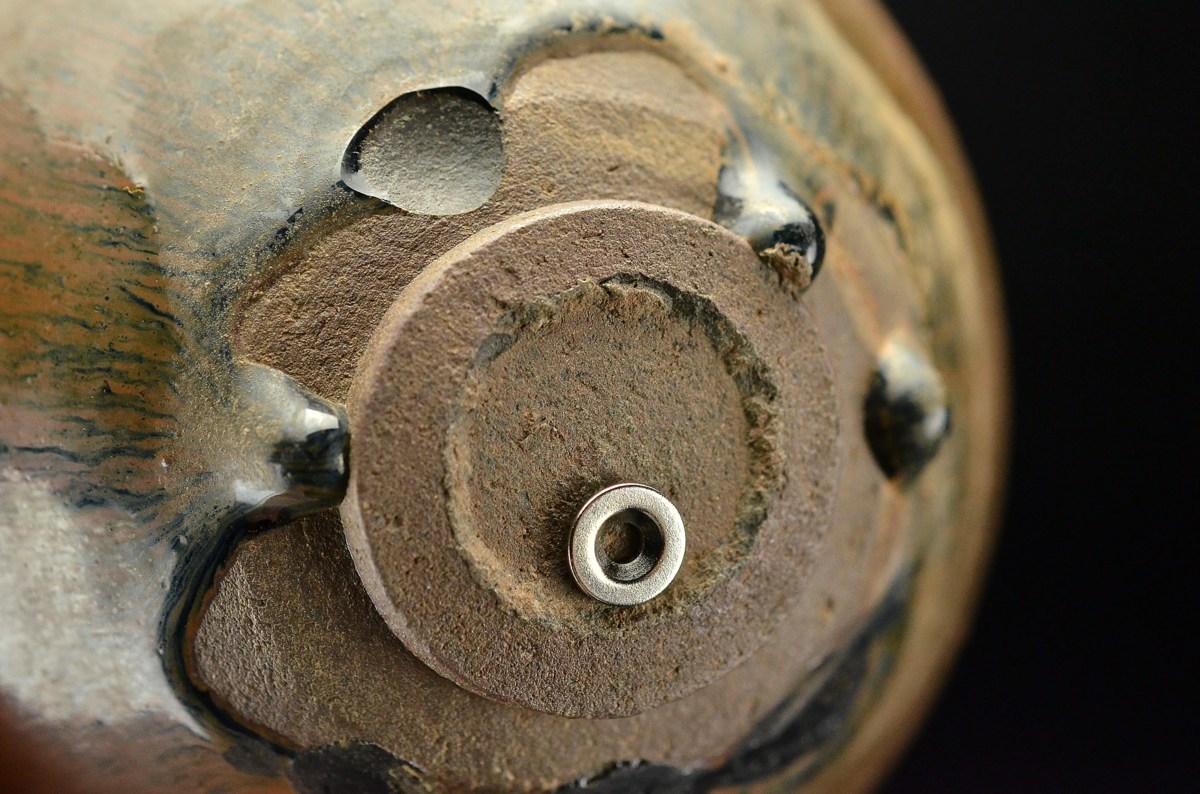 中国古美術 中国 南宋時代 龍泉窯 砧青磁琮式瓶 花瓶 箱付 古美術唐物