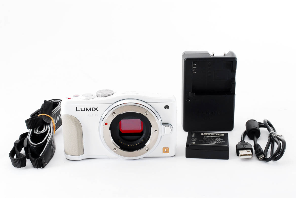 Panasonic DMC-GF6 LUMIX パナソニック ルミックス ホワイト Lumix 