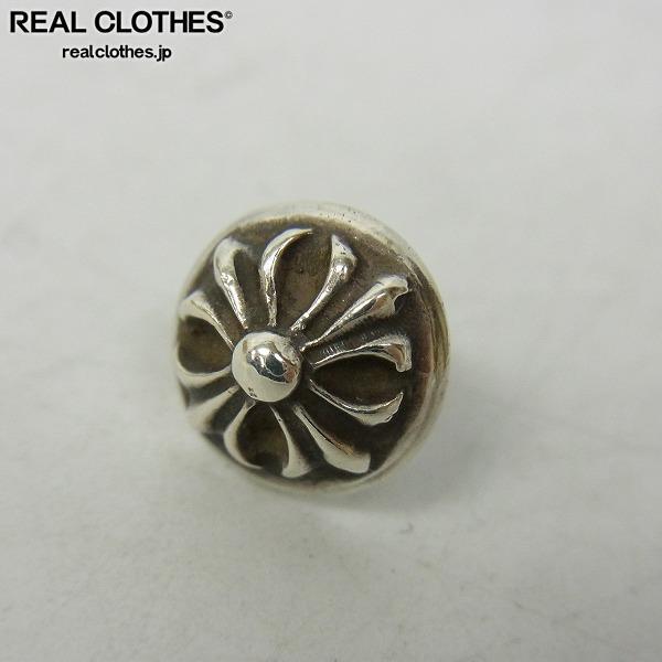 CHROME HEARTS/クロムハーツ クロスボールスタッドピアス /LPL クロム 
