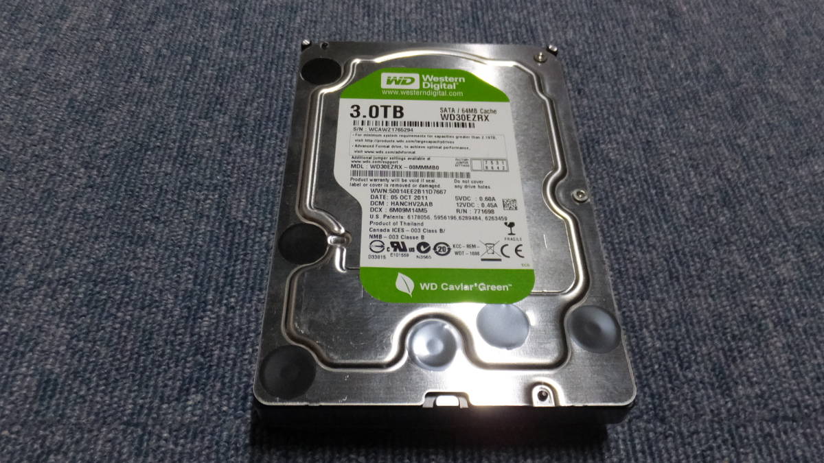 WD Western | Green Digital 3TB SATA - ☆ 3.5インチ 内蔵 hdd 3.5 