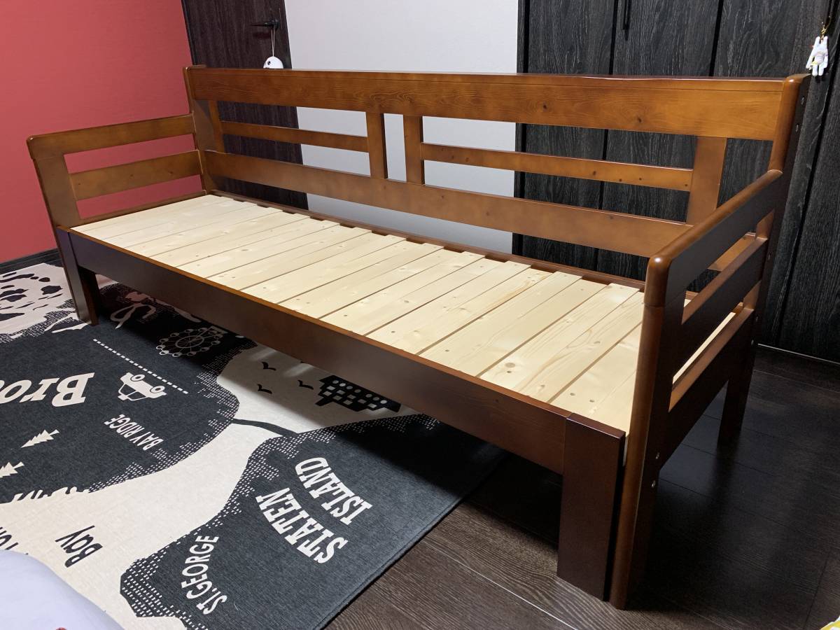 □美品□キツツキ□飛騨産業□高級□穂高□ナラ材□1シーター□1人掛け