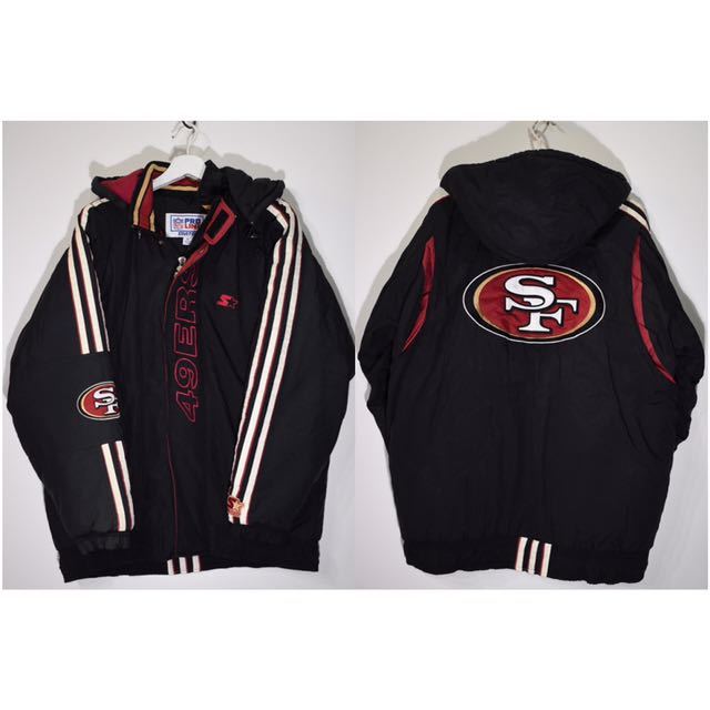 NFL STARTER サンフランシスコ 80s【STARTER/スターター】NFL サンフランシスコ 49ers ロゴ刺繍 中綿