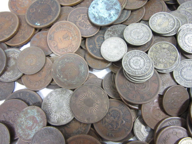 ◇一銭 二銭 五銭 十銭 二十銭 一円 古銭 まとめ