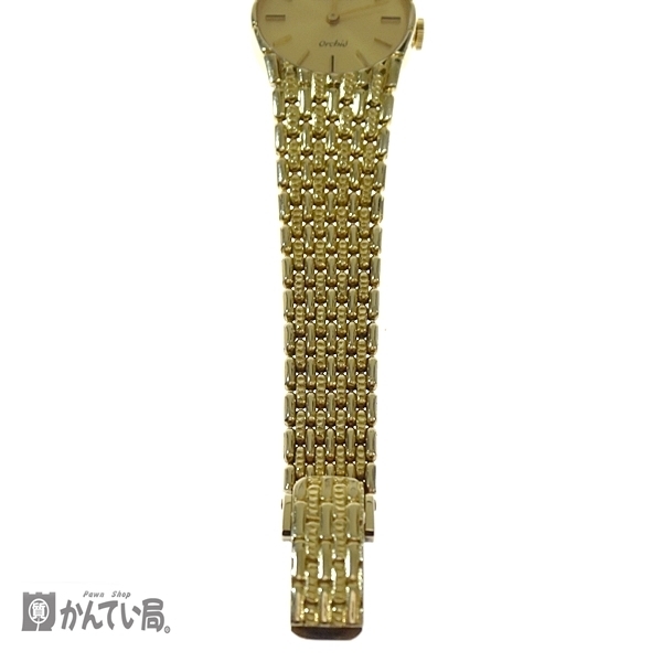 東京 公式 販売 サイト 最終値下げ 大特価 18K ROLEX Orchid 2671 ロレックス オーキッド 手巻き 時計 750 Cal.1400 レディース ウォッチ アンティーク 腕時計