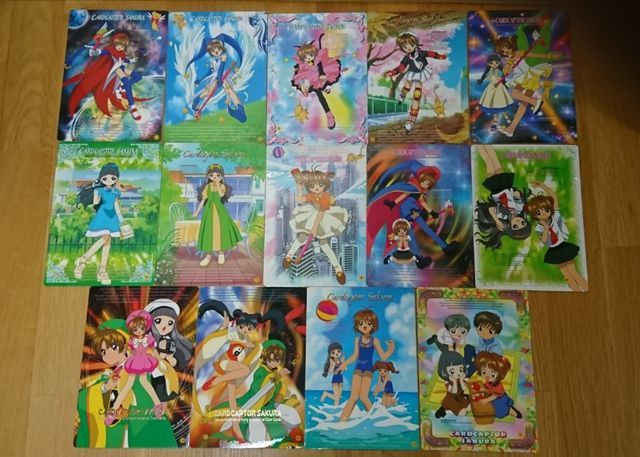 トレカ】ジャンボカードダス カードキャプターさくら 全14種 CLAMP