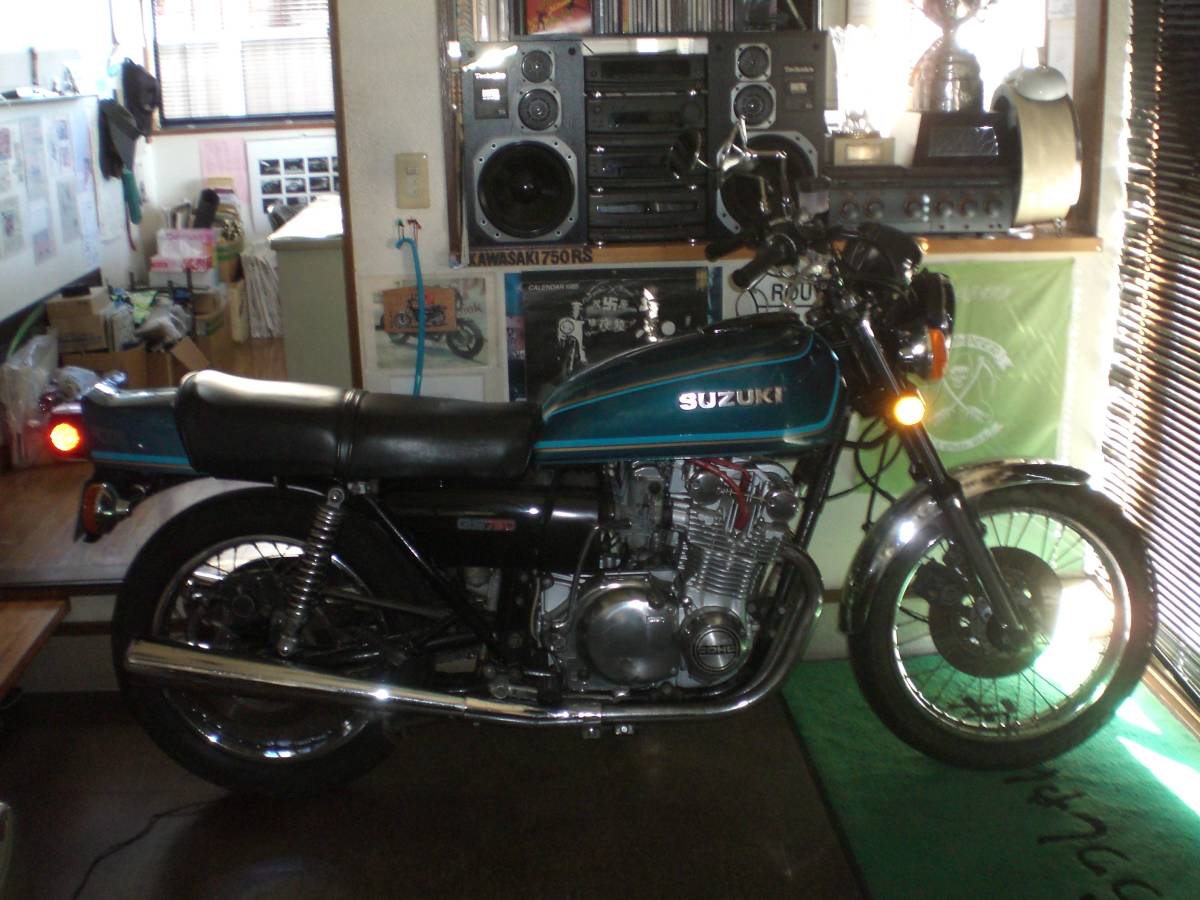 ライトカスタム｜SOLD GS750初期型 GS750 C・ジプシー・レッド Suzuki 