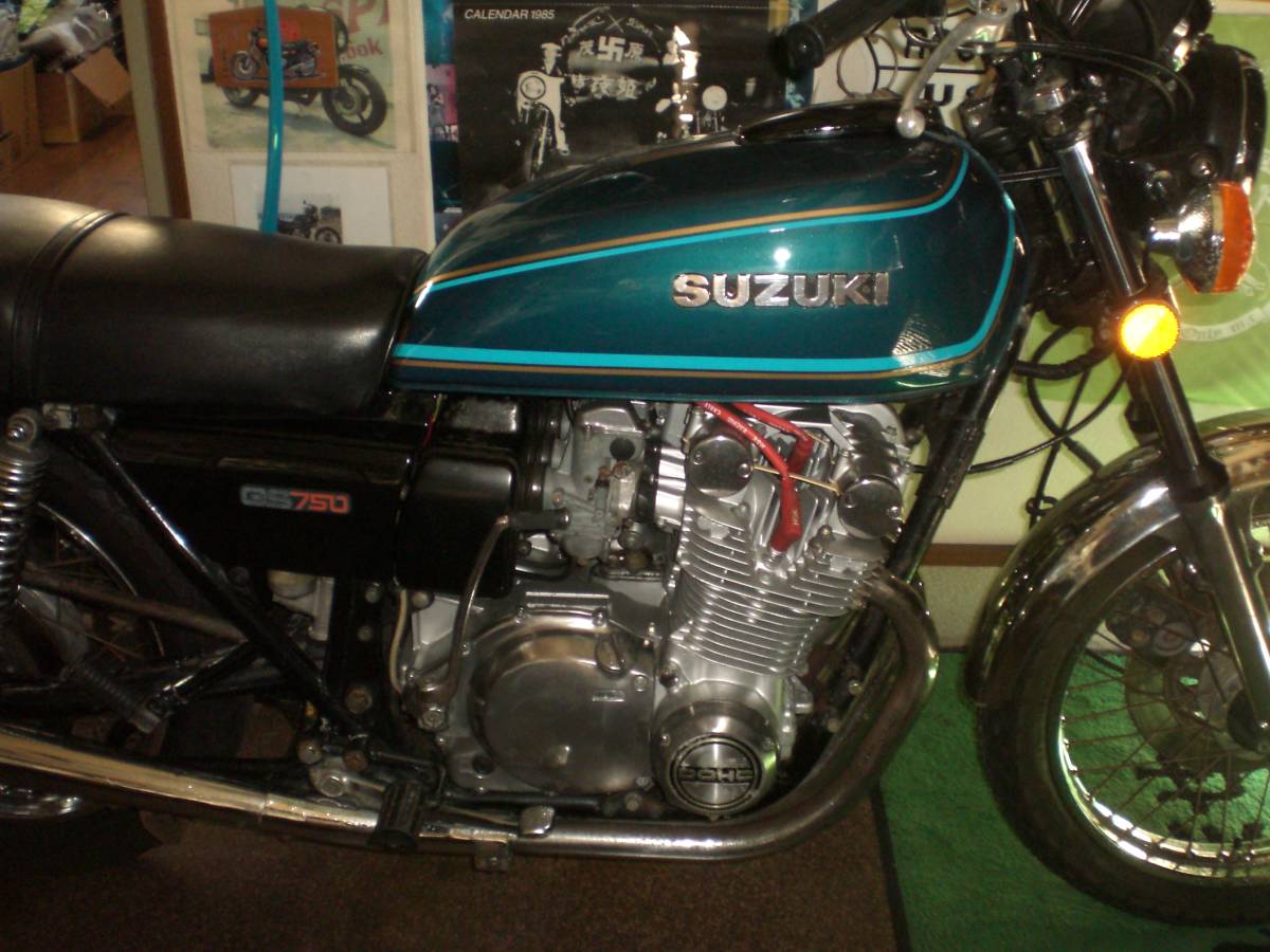 ライトカスタム｜SOLD GS750初期型 GS750 C・ジプシー・レッド Suzuki 