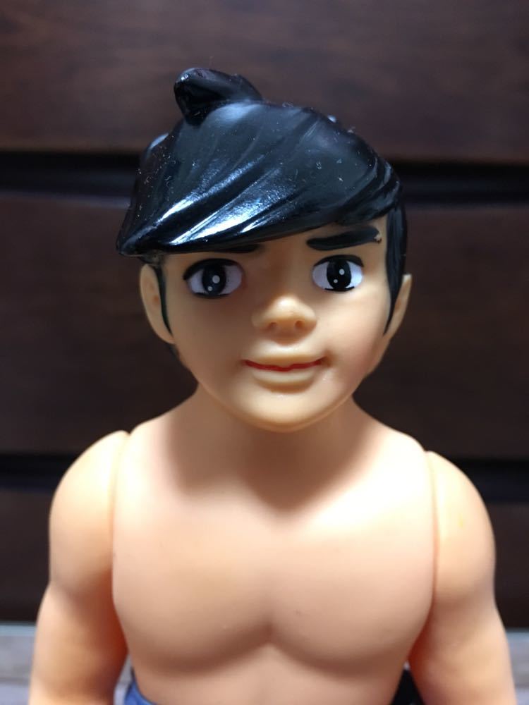1円スタート 当時物 旧タカラ あしたのジョー ソフビ 25㎝ 検）ポピー