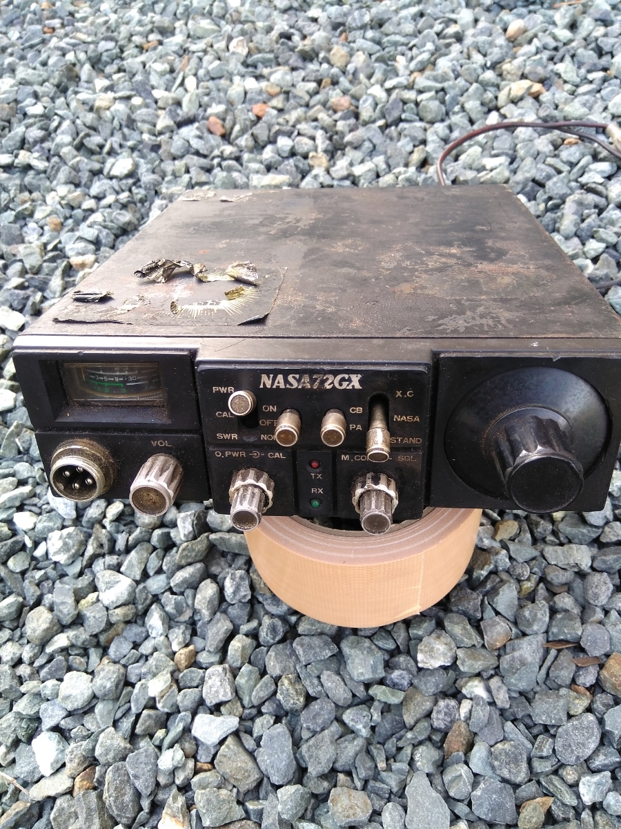 CB無線機 NASA 72GX リニアアンプ Machen YB-1104R セット ジャンク
