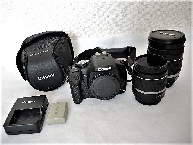 Canon EOS Kiss X3 18-55mm EF-S 望遠ズーム付き + キャノン IS ☆1