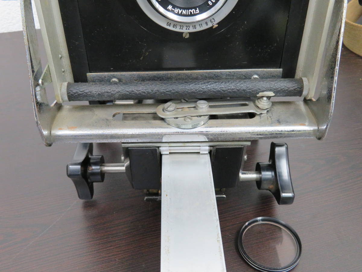 フィルムカメラ FUJINAR-W 15cm F6.3 EIKOSHA-SLV 大判カメラ Seikosha-SLV Fujinar-W 15cm F6.3 ケース 現状 ☆訳あり
