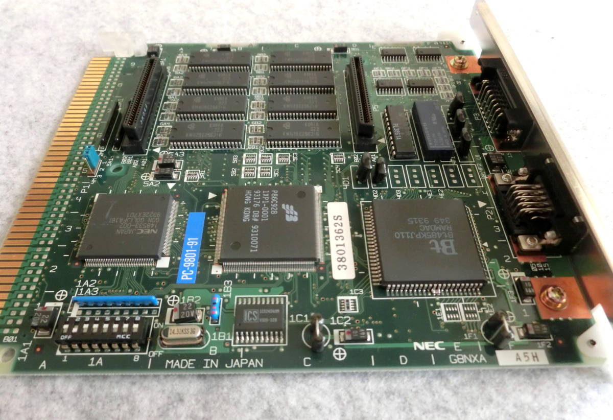 NEC PC-9801-91 グラフィックスボード ケーブル付き ジャンク 【公式通販】