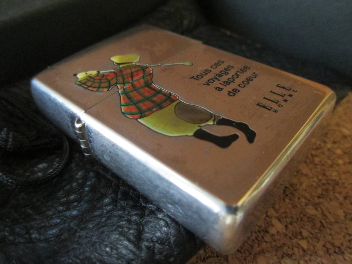 ZIPPO 『ELLE HOMME PARIS エル オム パリ』1997年4月製造 オリジナル 