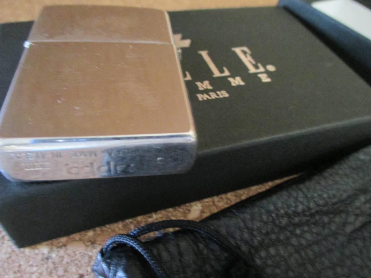 ZIPPO 『ELLE HOMME PARIS エル オム パリ』1997年4月製造 オリジナル 