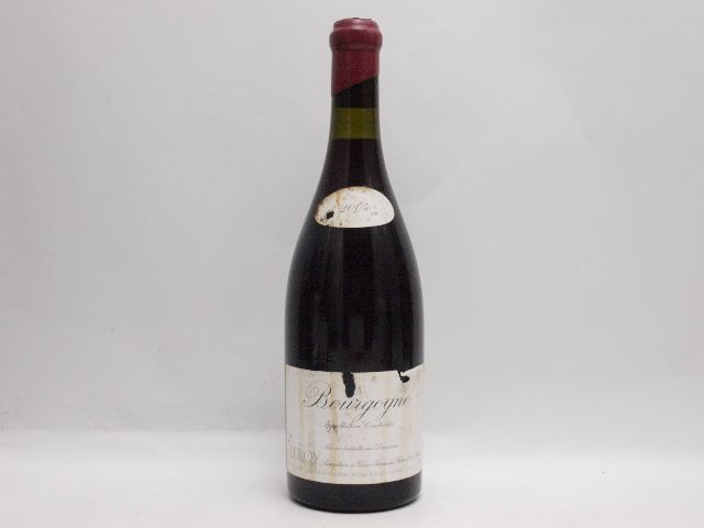 漏れ跡有Domaine Leroy Bourgogne ドメーヌ・ルロワ ブルゴーニュ 2004