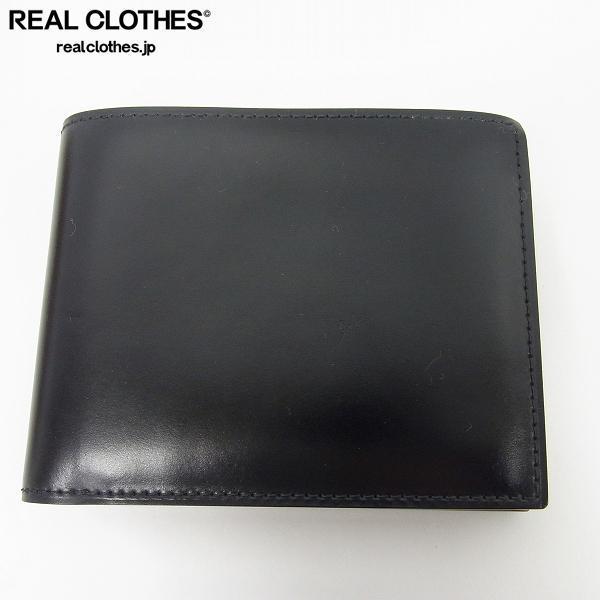 【ギャラ付】GANZO/ガンゾ CORDOVAN /コードバン 小銭入れ付き二つ折り財布 57879 /060