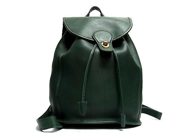 グリーン COACH オールドコーチ レザー リュック 9943 楽天市場 