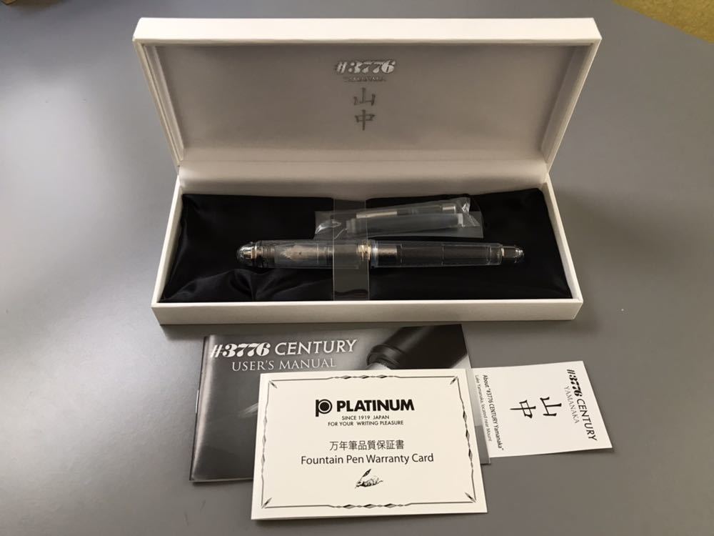 美品☆ ＃3776 センチュリー 山中 細字 F PNB-20000Y century 世界限定