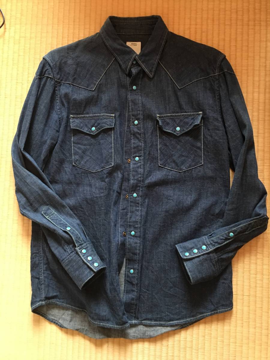 VISVIM Four Corners Logo-Embroidered Canvas Western visvim ○ SS