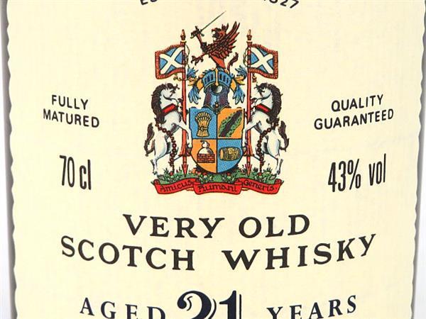 1円～ バランタイン 21年 ウイスキー 43% 700ml 箱付き 未開栓 Ballantines 酒