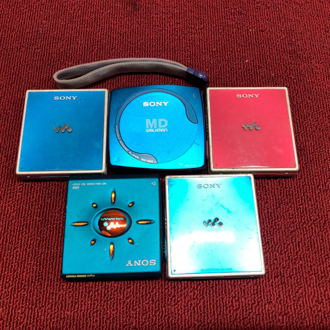 SONY ポータブルMDレコーダー MZ-R909 シルバー ジャンク 【公式通販】