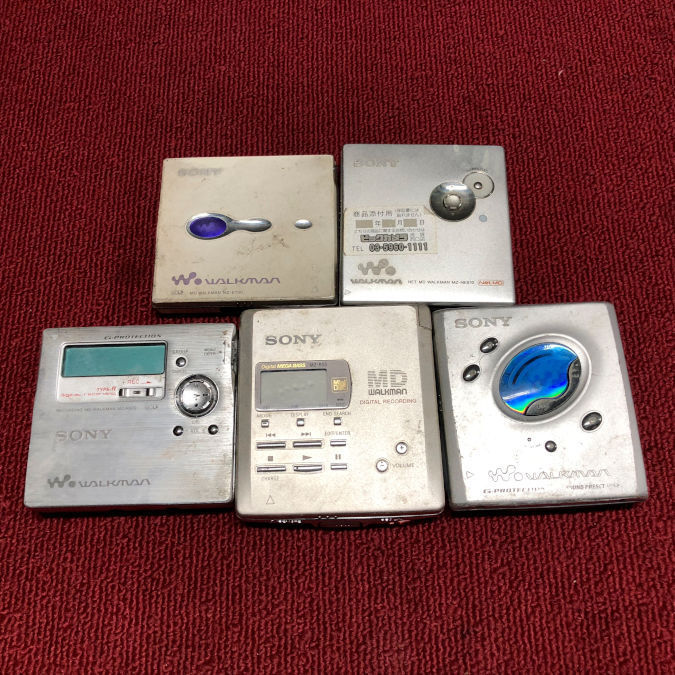 SONY ポータブルMDレコーダー MZ-R909 シルバー ジャンク 【公式通販】