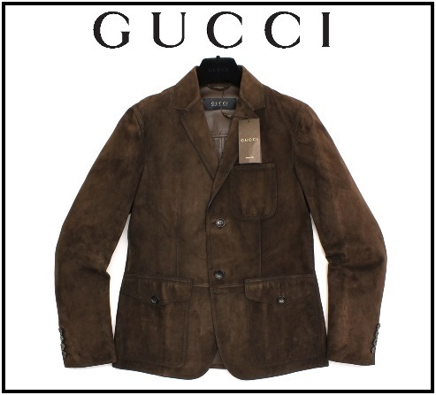 新作登場，新作 70万 48=M GUCCI グッチ ㈱ケリング ゴートレザージャケット(ジャンパー、ブルゾン)｜売買されたオークション情報、yahooの商品情報をアーカイブ公開 - オークファン 男性用