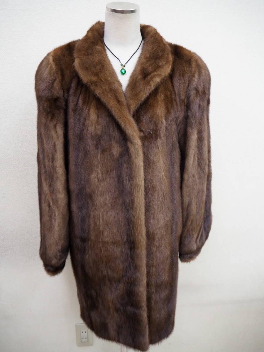 ファーコート 本毛皮 MINK 2026年最新Yahoo!オークション SAGAMINK