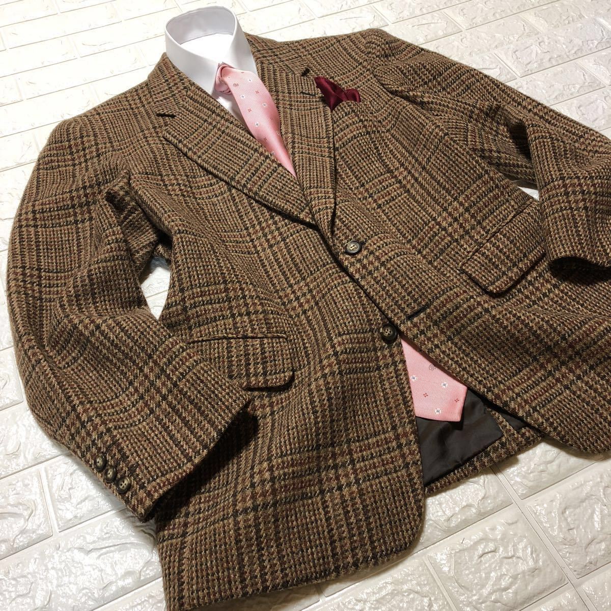 ☆美品！ノスタルジックな味わい☆ハリス ツイード Harris Tweed 