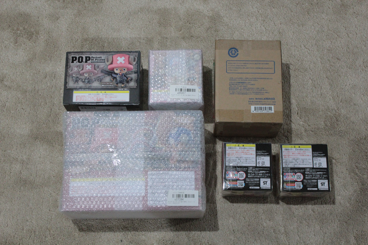 【新品・未開封】P.O.P POP メガハウス DX チョッパー４種＋おまけ２種 まとめ売り ONE PIECE ワンピース フィギュア