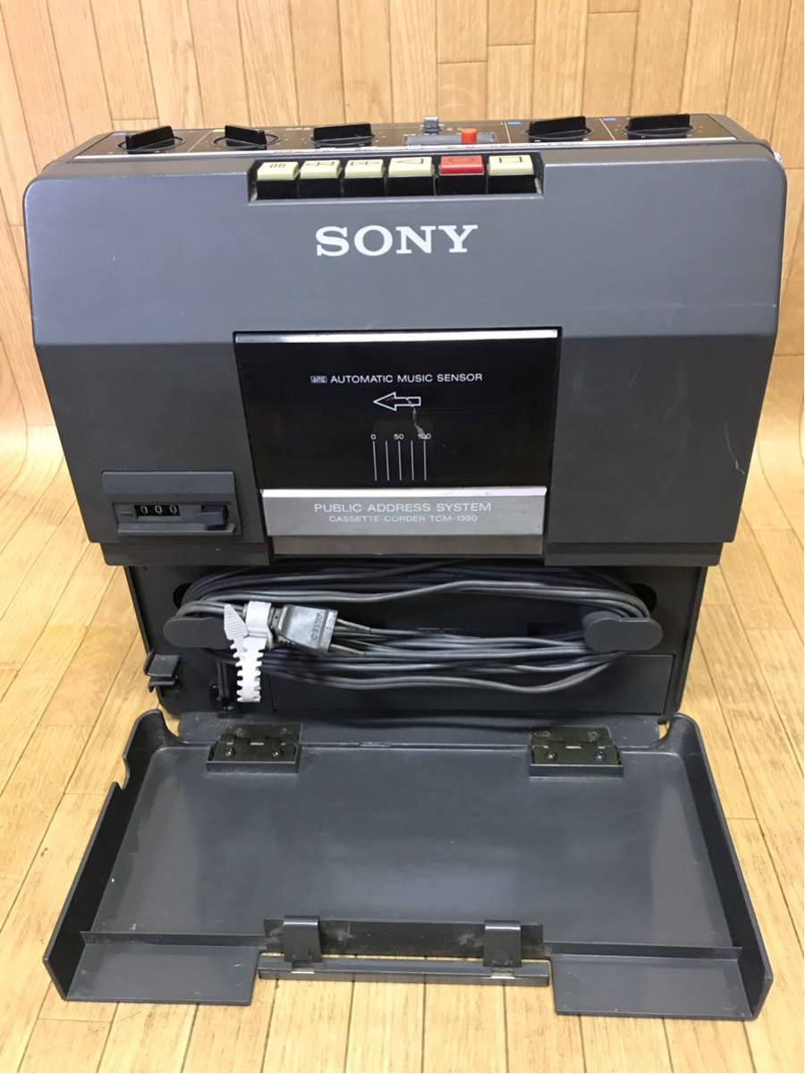 TCM-1390 ソニー SONY | - テープレコーダー 語学、英語教育など
