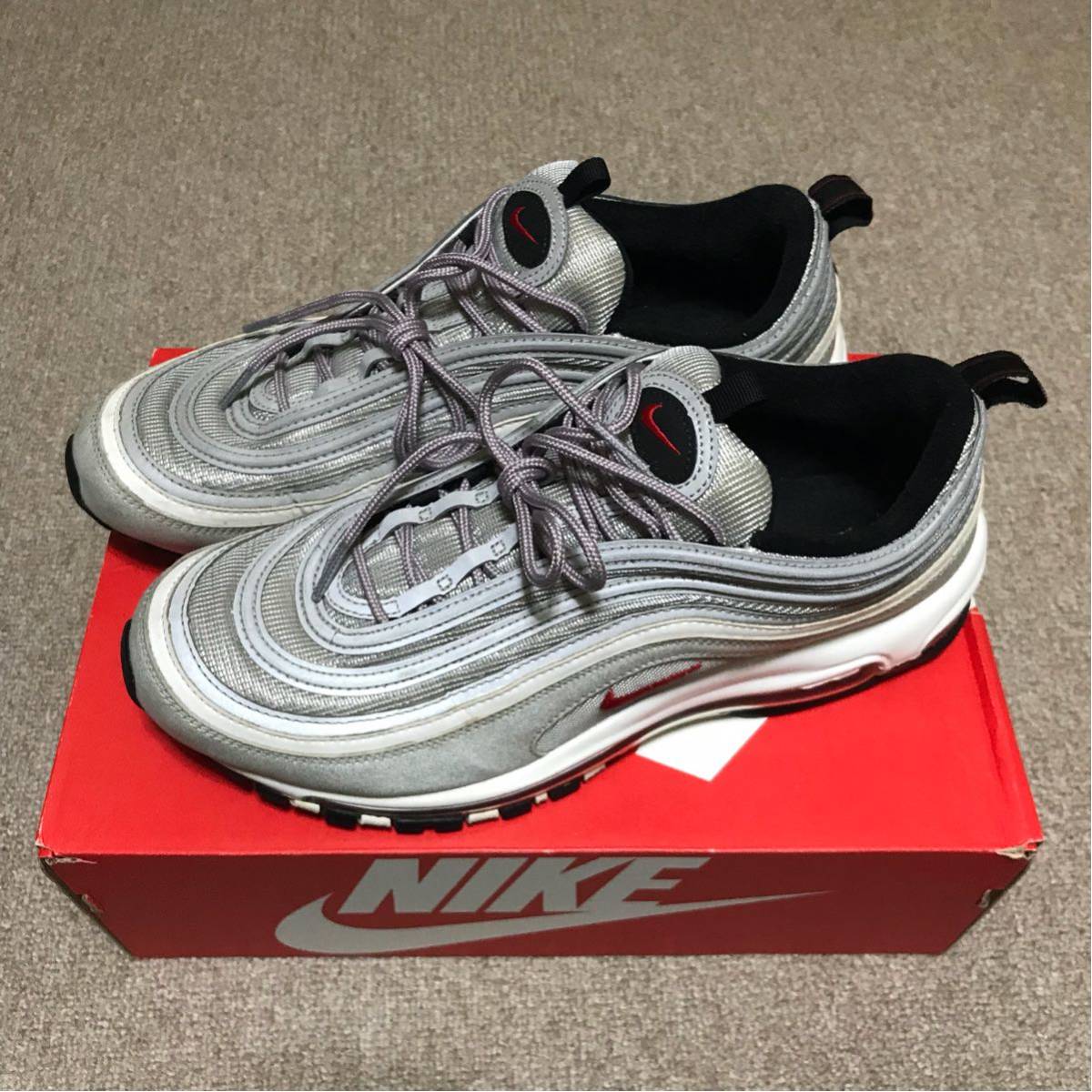 人気，定番人気 NIKE AIR MAX 97 OG SILVER BALLET US11 29cm 