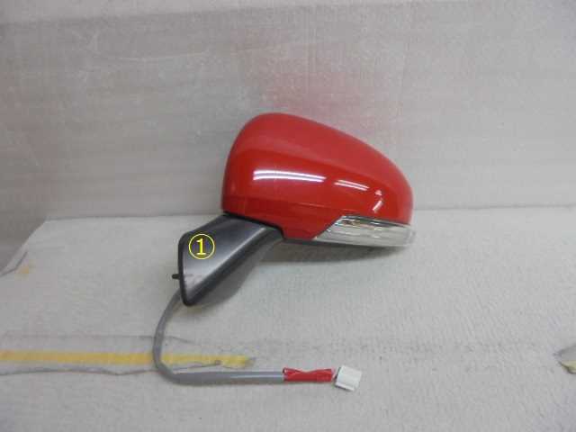 トヨタ　NCP125　ラクティス　NCP120　ドアミラー　左右　カラー9AH　7P　250110210 ラクティス NCP125 トヨタ - Ｘ トヨタ・ラクティス（P120型）：サイドミラー（ドアミラー）交換