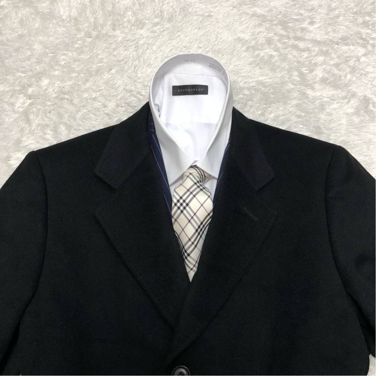 極美品✨バーニーズニューヨーク カシミヤ100% チェスターコート 【美