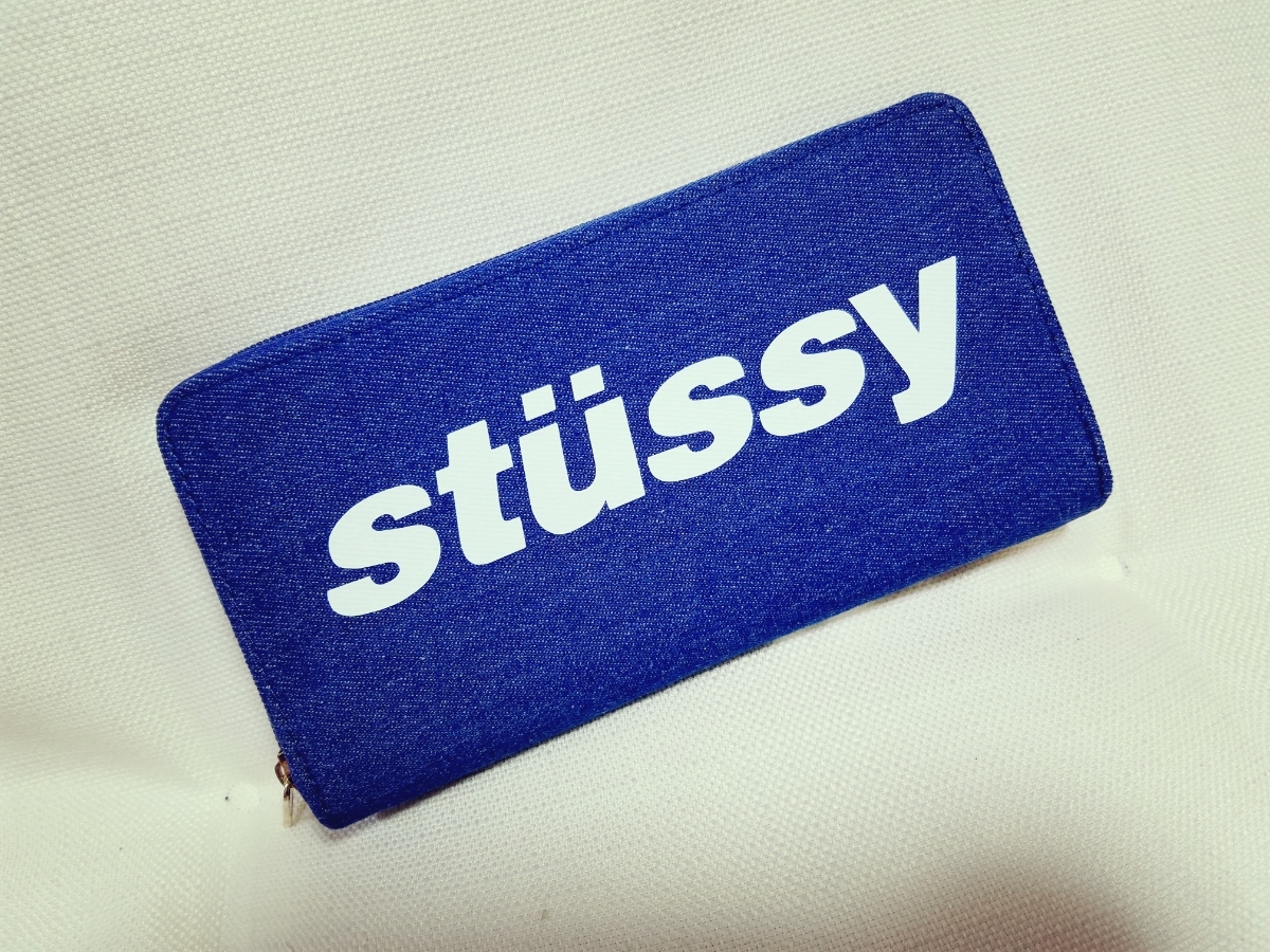Stussy デニム ラージサイズ ラウンドファスナー 長財布 ウォレット リメイク 通帳 ステューシー 長財布 小銭入れあり 売買されたオークション情報 Yahooの商品情報をアーカイブ公開 オークファン Aucfan Com