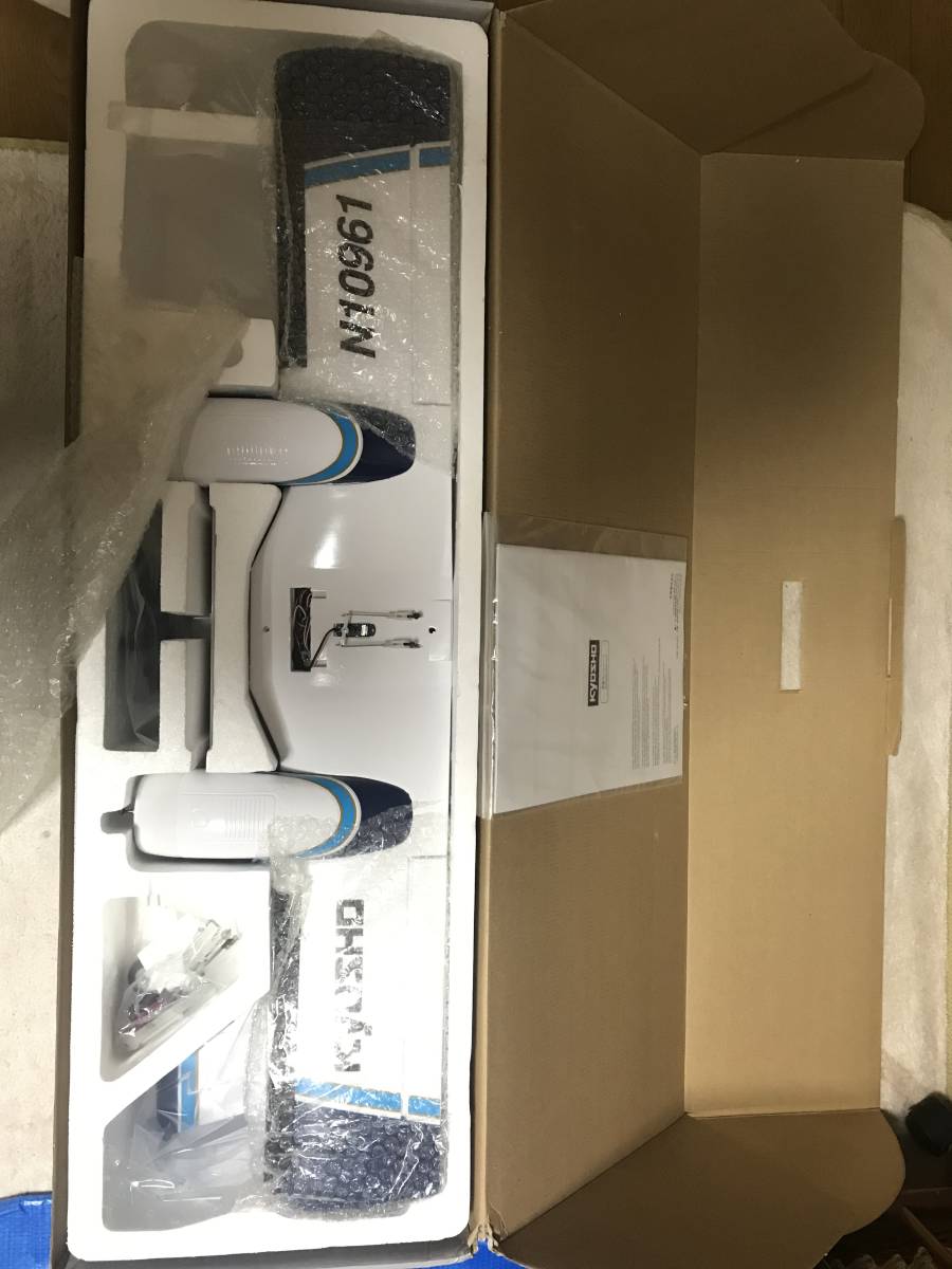 新品 京商 KYOSHO aiRium パイパー PA34 VE29ツイン ブルー セスナ