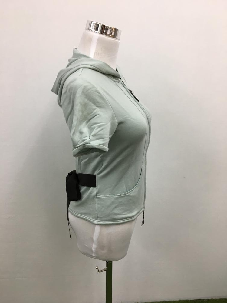 FOXEY FgRL フォクシーエフガール ダブルジップパーカー ライトブルー 
