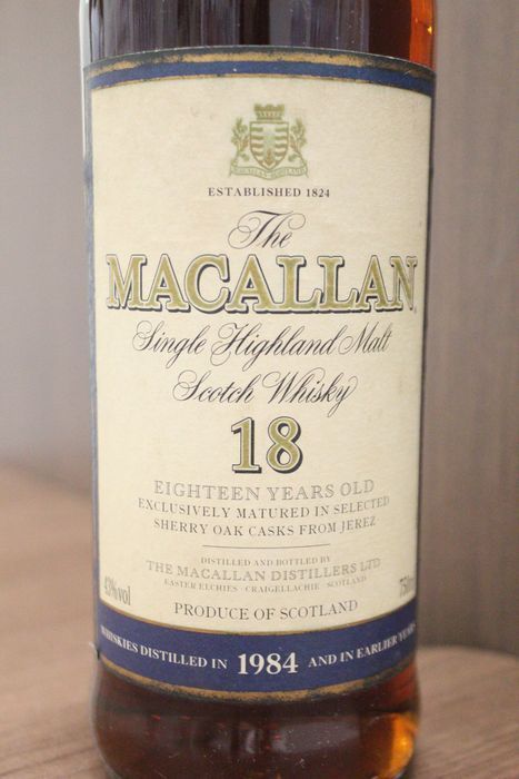 THE MACALLAN マッカラン 18年 1984 750ml 43％ 旧ボトル サントリー