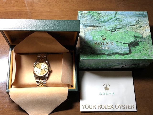 ROLEX ロレックス デイトジャスト 16233 メンズ腕時計 自動巻き SS×K18