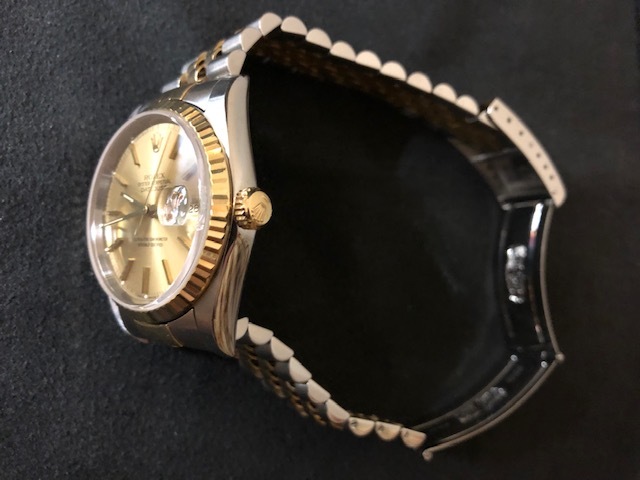 ROLEX ロレックス デイトジャスト 16233 メンズ腕時計 自動巻き SS×K18