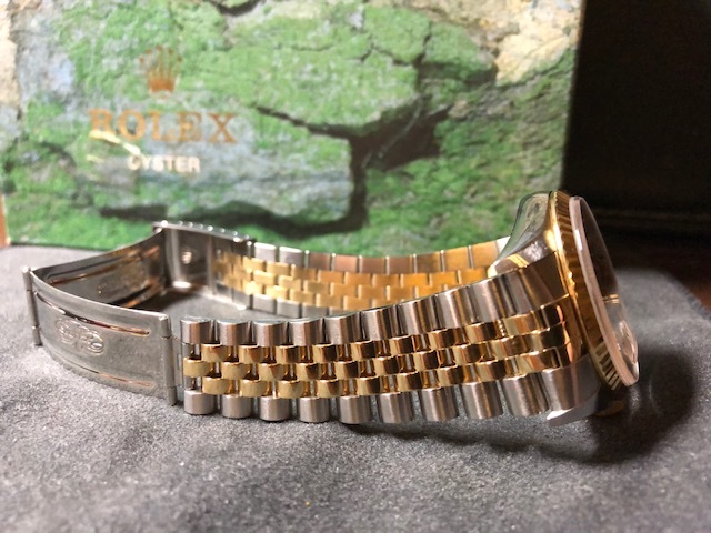 ROLEX ロレックス デイトジャスト 16233 メンズ腕時計 自動巻き SS×K18
