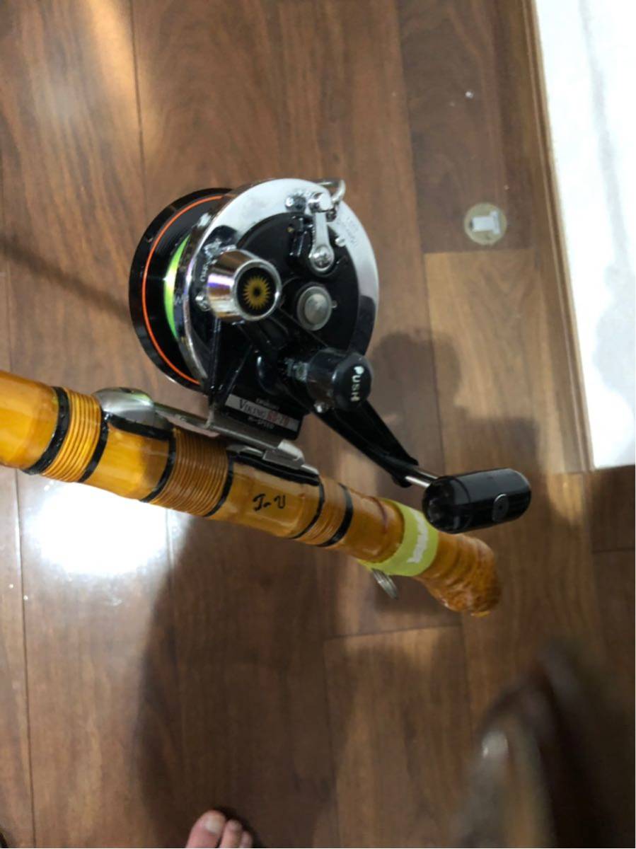 高級竹竿 バイキング GS77(シマノ チヌ クロダイ カイズ 石鯛 シーバス エギング アジング 伊勢海老 テトラ 磯釣り 船釣り 布袋竹 筏
